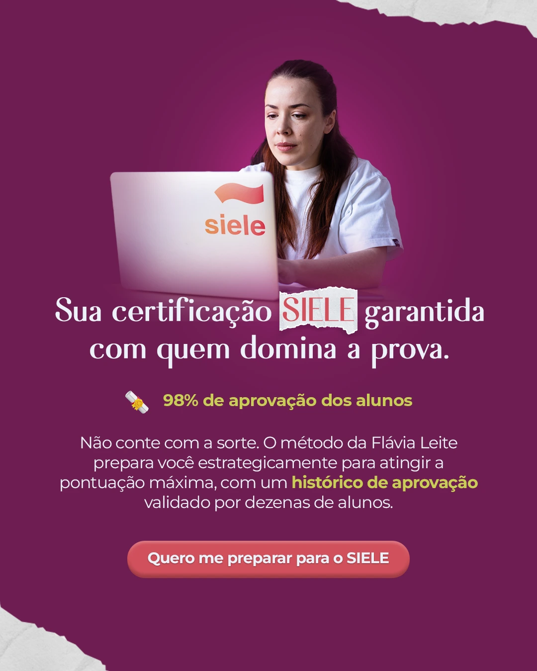 Flávia Leite - Professora de Espanhol