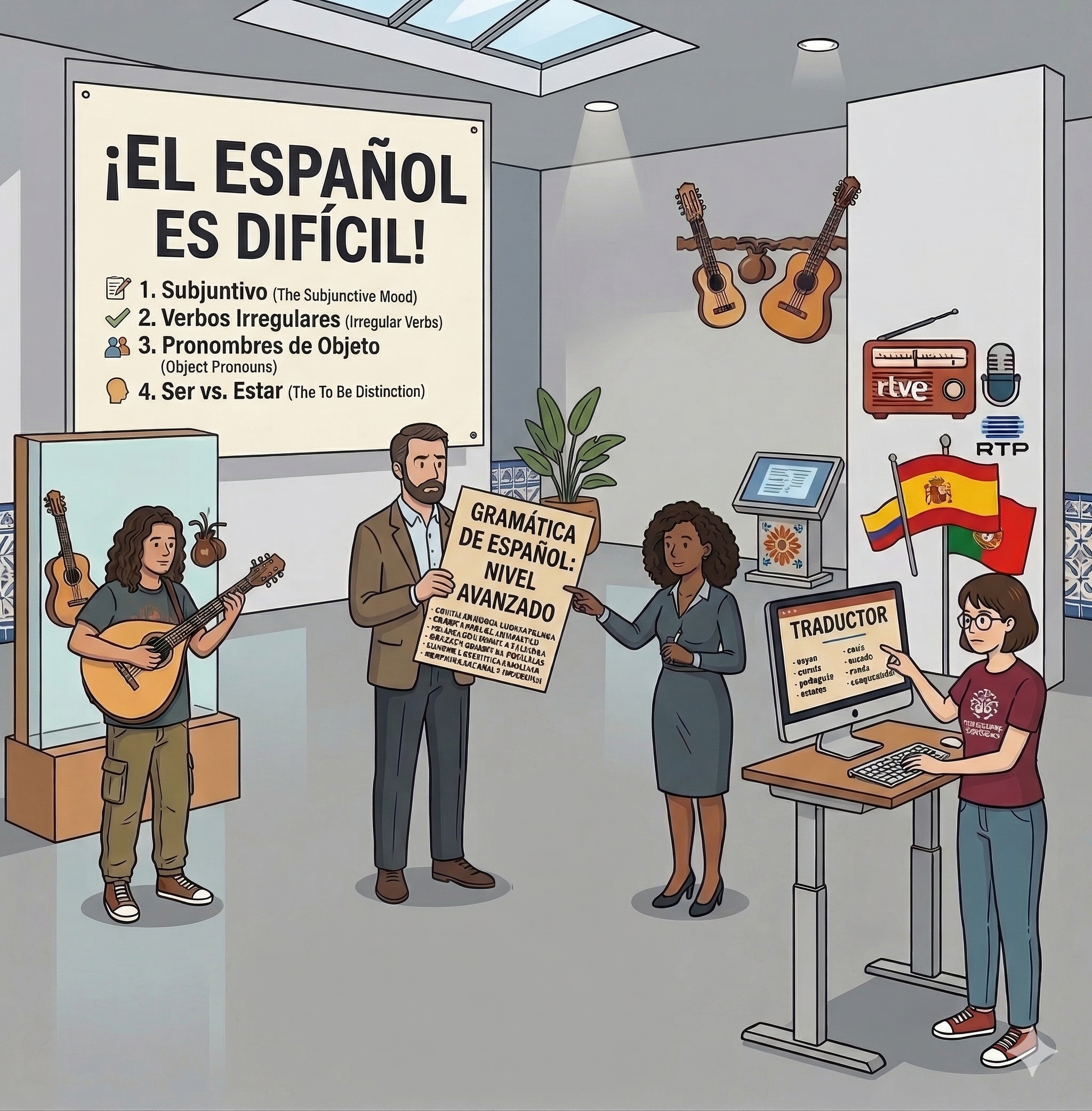 Aprender Espanhol é Difícil? Descubra a Verdade e Como Superar