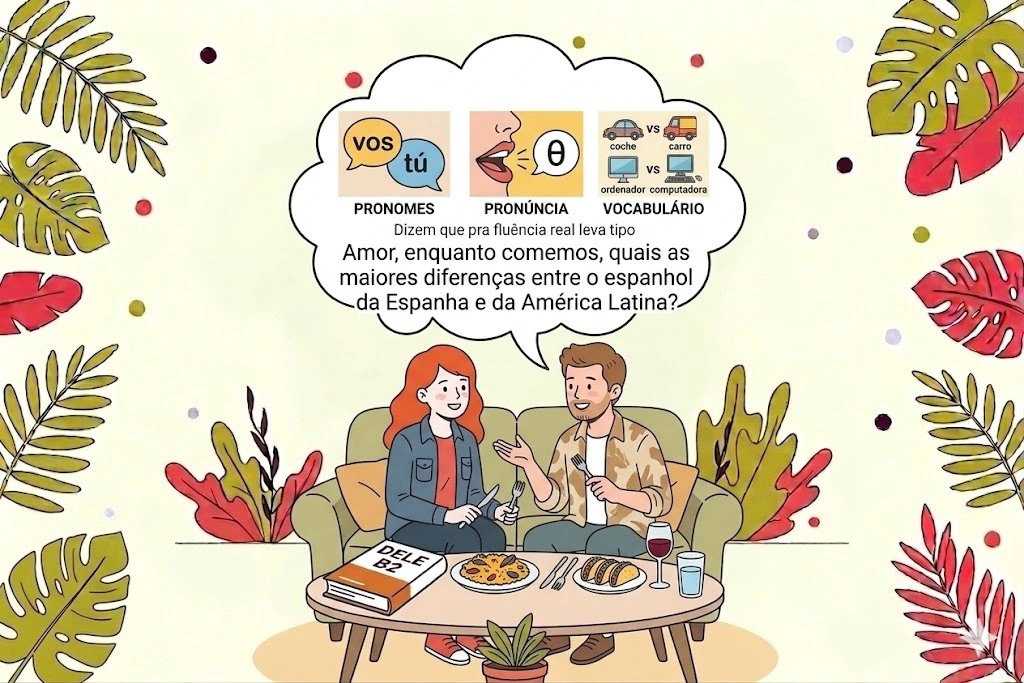 Espanhol da Espanha x Espanhol da América Latina: Principais Diferenças e Qual Aprender